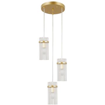Italux Merto PND-40930-3A-GD Hängande lampa 3x40W/E14 IP20