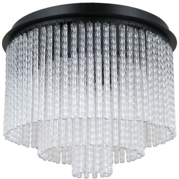 Italux Naute PLF-40931-7A-BK Taklampa 7x40W/E14 IP20