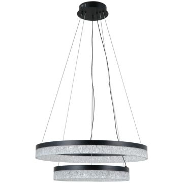 Italux Pantal PND-34533-2L-BK Hängande lampa 2x36W/LED 3000K/4000K/6000K 2300lm IP20