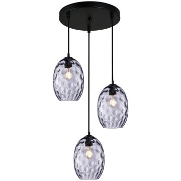 Italux Novala PND-3031-3A-BK-SG Hängande lampa 3x40W/E27 IP20