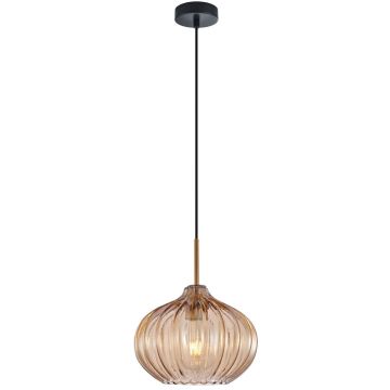 Italux Pansol PND-2940-1S-BRO-AMB Hängande lampa 1x40W/E27 IP20