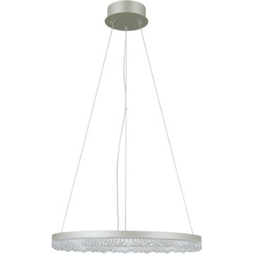 Italux Barlo PND-34526-M-SILV Hängande lampa 1x22W/LED 3000K/4000K/6000K IP20