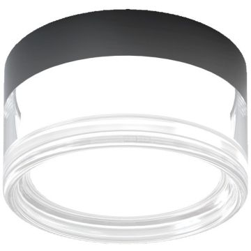 Italux Enios PLF-63829-BK Taklampa 1x9W/LED IP65