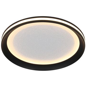 Italux Artizo PLF-02326-S-BK Taklampa 1x18W/LED 3000K/4000K/6000K 2200lm IP20