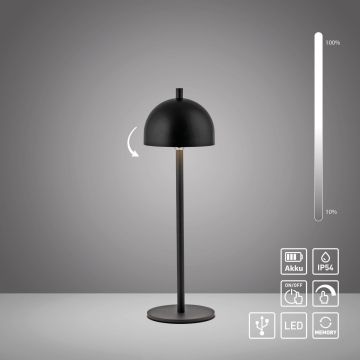 Paul Neuhaus BELLIS 19244-18 Bordslampa 1x2,5W/LED 3000k 189lm ip54