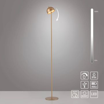 Paul Neuhaus BELLIS 19245-12 Golvlampa 1x2,5W/LED 3000k 240lm ip54