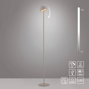 Paul Neuhaus BELLIS 19245-39 Golvlampa 1x2,5W/LED 3000k 240lm ip54