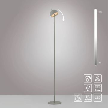 Paul Neuhaus BELLIS 19245-43 Golvlampa 1x2,5W/LED 3000k 240lm ip54