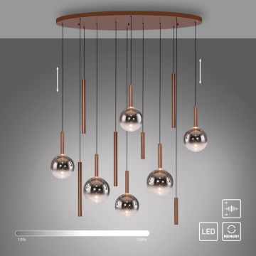 Paul Neuhaus BOWL 2288-23 Hängande lampa 12x7W/LED 2700k 1935lm ip20