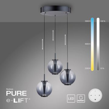Paul Neuhaus PURE E-Infinity 2222-15 Hängande lampa 3x7W/LED 2200-5000k 520lm ip20