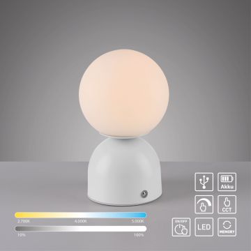 Paul Neuhaus RUDI 19218-16 Bordslampa 1x1,2W/LED 3000-6000k 90lm ip20