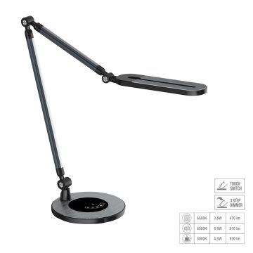 Prezent PTYAS 31210 Skrivbordslampa 1x9W/LED 462lm IP20