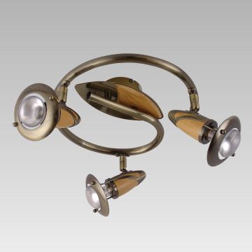 Prezent ZEUS ABS/LW 324 Spotlampa 3x40W/E14/R50 IP20