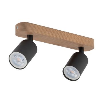 TK Lighting TOP WOOD 3291 Spotlampa 2x10W/GU10/LED