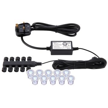 Endon IKON ROUND 13890 Utebelysning 10x0.45W/LED IP67