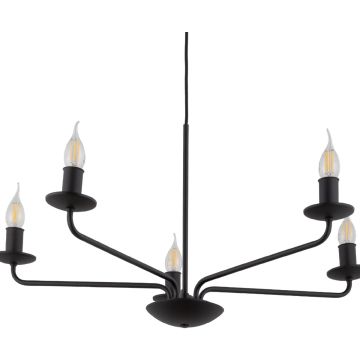 TK Lighting LIMAL 4612 Ljuskrona 5x40W/E14