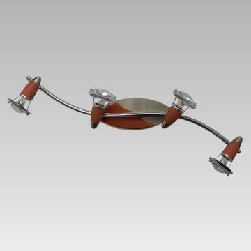 Prezent ZEUS NS/CHERRY W 469 Spotlampa 4x40W/E14/R50 IP20