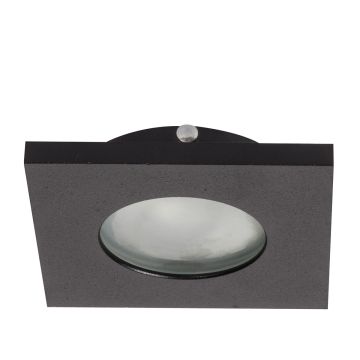 Light Prestige Lagos LP-440/1RS BK square Inbyggd downlight 1x50W/GU10 IP65
