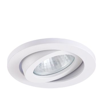 Light Prestige Lagos LP-440/1RS WH movable Inbyggd downlight 1x50W/GU10 IP20