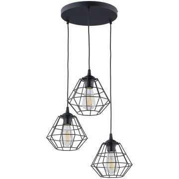 TK Lighting DIAMOND 6204 Hängande lampa 3x15W/E27
