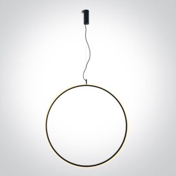 One Light Decorative 63152C/B/W Hängande lampa 1x40W/LED 3000K 2800lm IP20