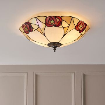 Endon INGRAM 64182 Taklampa 2x60W/E27 IP20