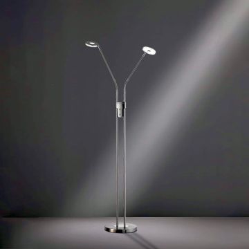 Fischer&Honsel Dent 40108 Golvlampa 2x6W/LED 2700K 1600 lm IP20