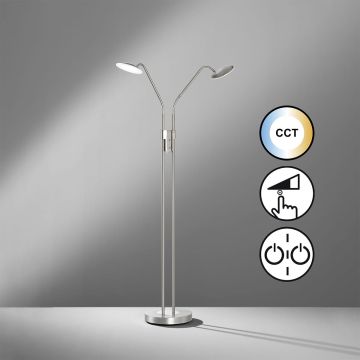 Fischer&Honsel Tallri 40488 Golvlampa 2x7.5W/LED 2700K 1800 lm IP20
