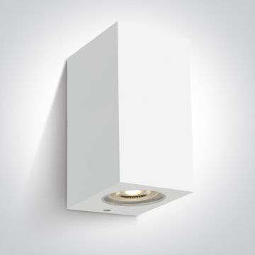 One Light Outdoor Cube 67142K/W Konsollampa 2x6W/GU10 IP65