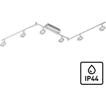 Paul Neuhaus SILEDA 6787-96 Spotlampa 6x41W/LED 3000k 4500lm ip44