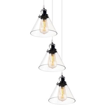 Altavola Design NEW YORK LOFT LA034/CO3_chrom Hängande lampa 3x40W/E27 IP20