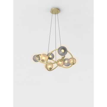 Aviano Lighting METZ 7015-804 Hängande lampa 8x3,5w/g9 3000k 3120lm