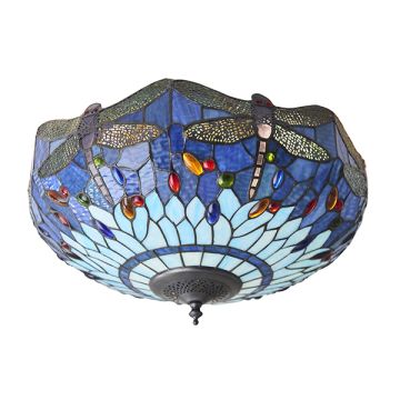 Endon DRAGONFLY BLUE 70722 Taklampa 2x60W/E27 IP20