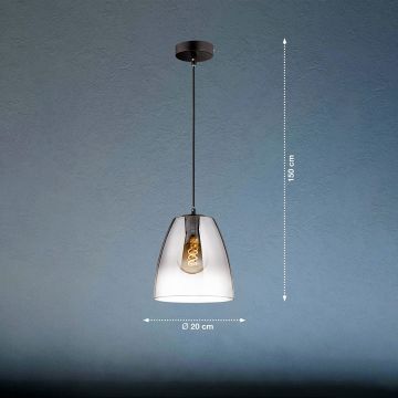 Fischer&Honsel Miro 60840 Hängande lampa 1x40W/E27 IP20