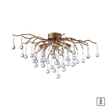 Paul Neuhaus ICICLE 8090-11 Taklampa 4x40W/G9 IP20