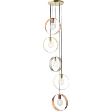 Endon HOOP 81923 Hängande lampa 5x40W/E27 IP20