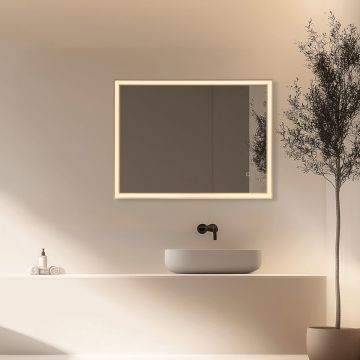Zambelis MIRROR WITH LED 25393 Spegel 23W/led 3000-4000K 2085-2210lm IP44