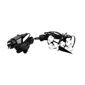Eglo SPINETOLI 2 900117 Trädgårdsstrålkastare 6x0,4W/LED 3000K 162LM IP65