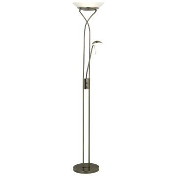 Brilliant OLLIE G93036/31 Golvlampa 2x21W/LED 2500LM IP20