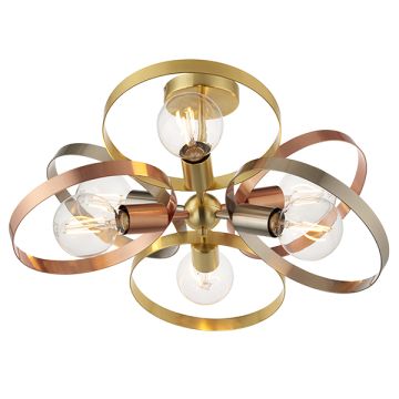 Endon HOOP 91935 Taklampa 6x40W/E27 IP20
