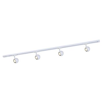 Italux MARVI 920403-4-WH-SET Skenstrålkastare 4x40W/GU10 IP20