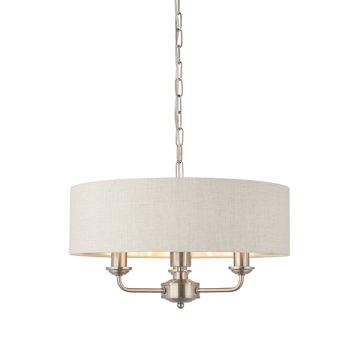 Endon HIGHCLERE 94361 Ljuskrona 3x40W/E14 IP20