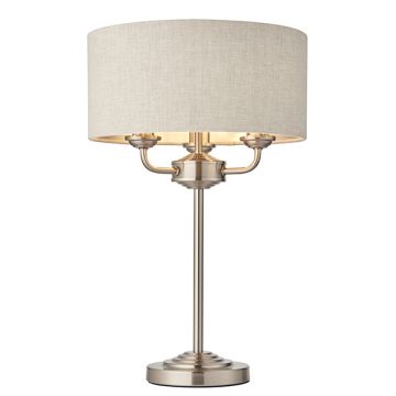 Endon HIGHCLERE 94369 Bordslampa 3x18W/E14 IP20