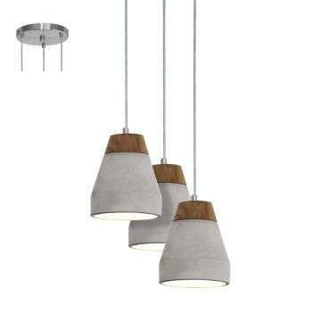 Eglo TAREGA 95526 Hängande lampa 3x60W/E27