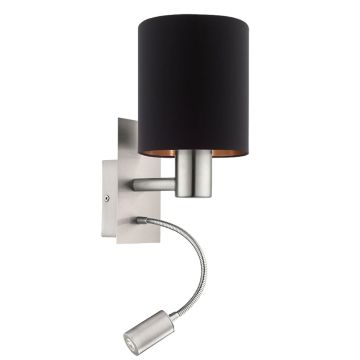 Eglo PASTERI 96483 Vägglampa 1x40W/E27 + 1X3,5W/LED 380LM
