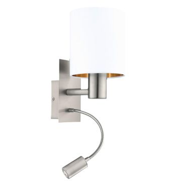 Eglo PASTERI 96484 Vägglampa 1x40W/E27 + 1X3,5W/LED 380LM