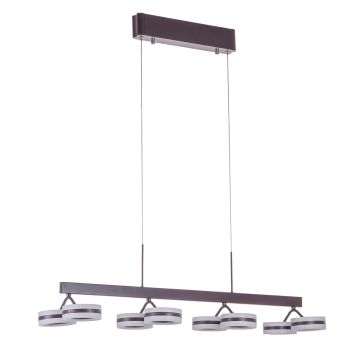 Italux METIS AD16002-8A COFFEE Hängande lampa 8x4,8W/LED IP20