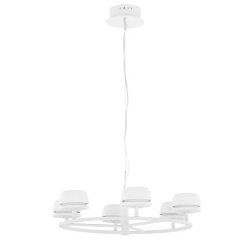 Italux MIRANDA AD16004-6A WH Ljuskrona 6x6,24W/LED IP20