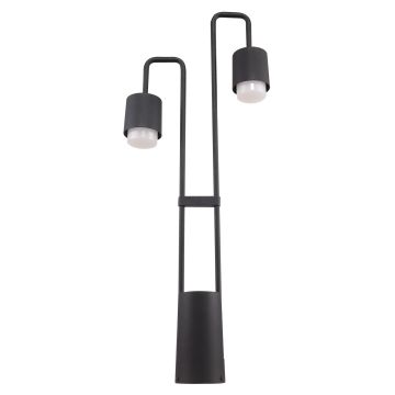 Italux SORANO C49/80/BK-9 Stående lampa 2x6W/LED 1500LM IP44