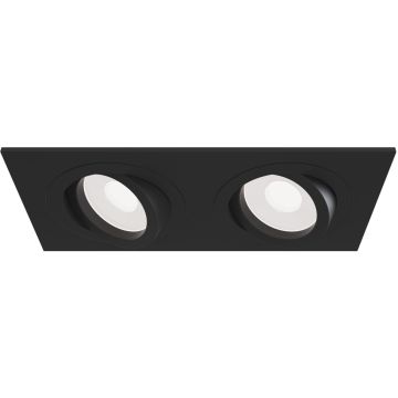 Maytoni ATOM DL024-2-02B Inbyggd downlight 2x50W/GU10 IP20